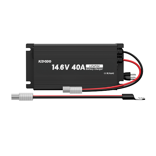 Redodo 14.6V40A 充電器 急速充電 リン酸リチウム電池専用充電器 Redodo 14.6V40A 充電器 急速充電 リン酸リチウム電池専用充電器