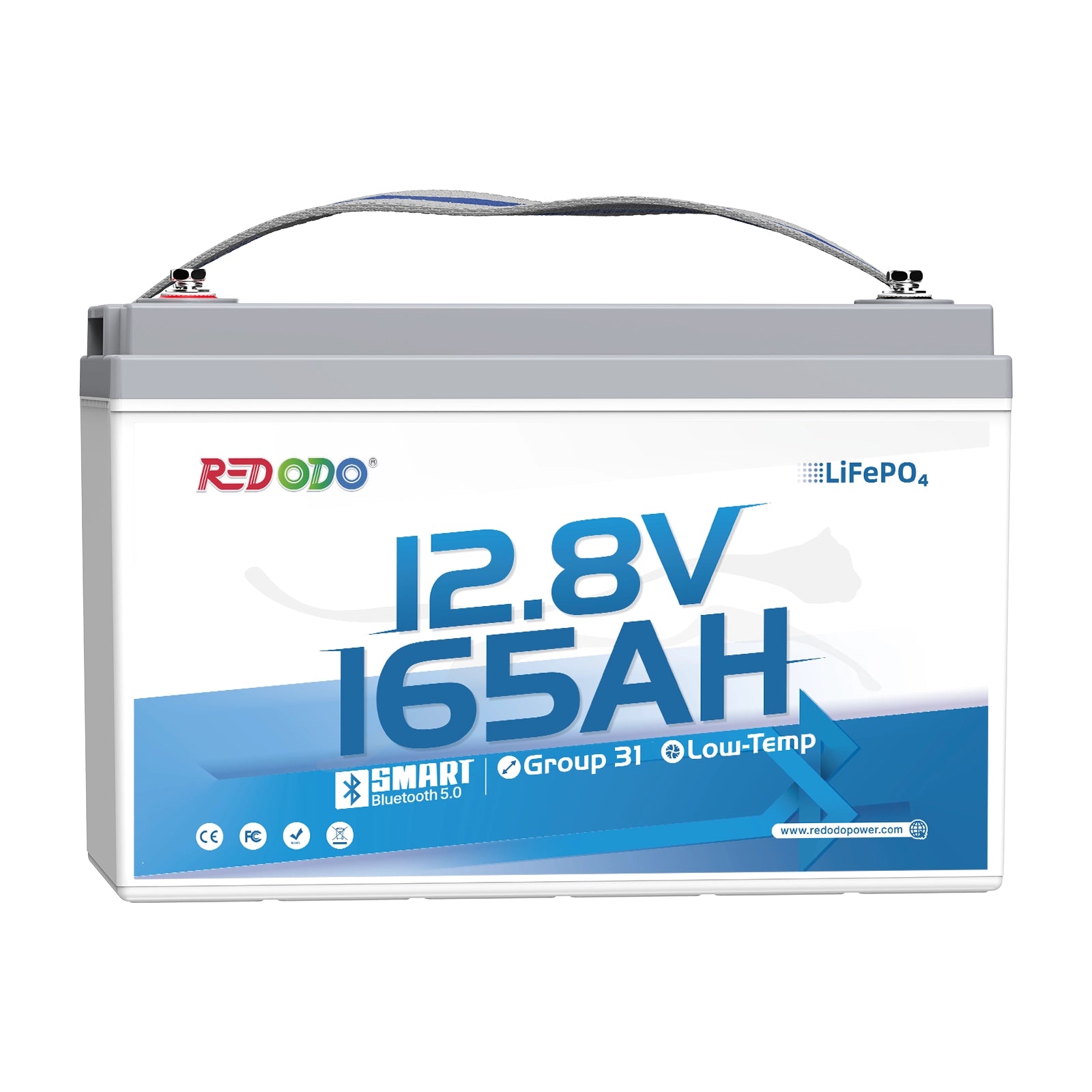 Redodo 12V 165Ah リン酸鉄リチウムイオンバッテリー Group31サイズ Redodo 12V 165Ah リン酸鉄リチウムイオンバッテリー Group31サイズ