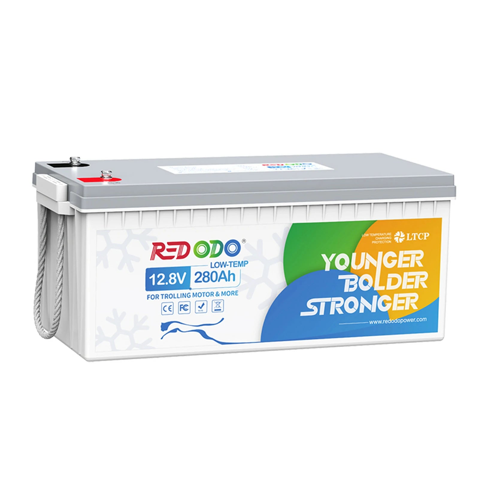 Redodo 12V 280Ah リン酸鉄リチウムイオンバッテリー 低温保護