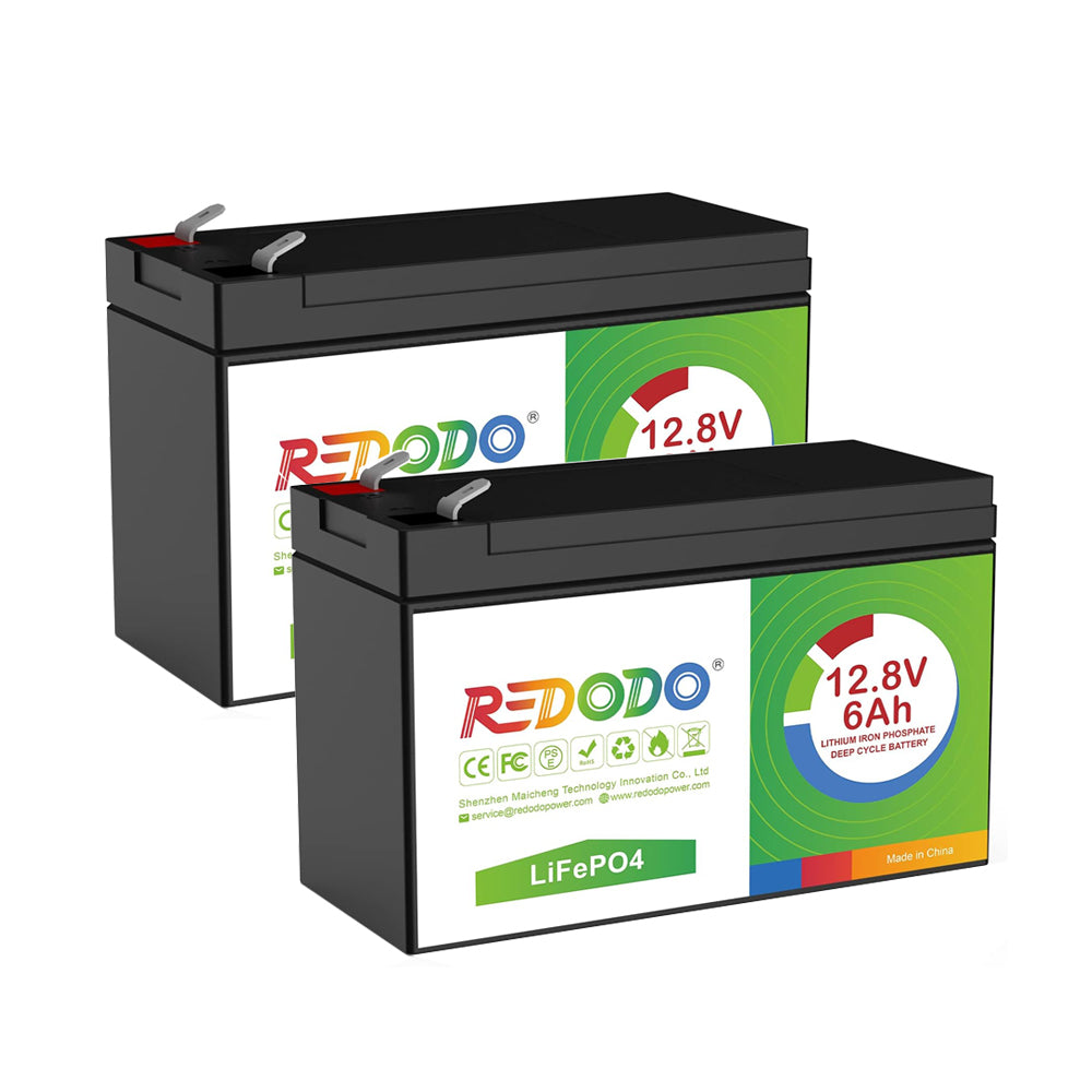 Redodo 12V 6Ah リン酸鉄リチウムイオンバッテリー