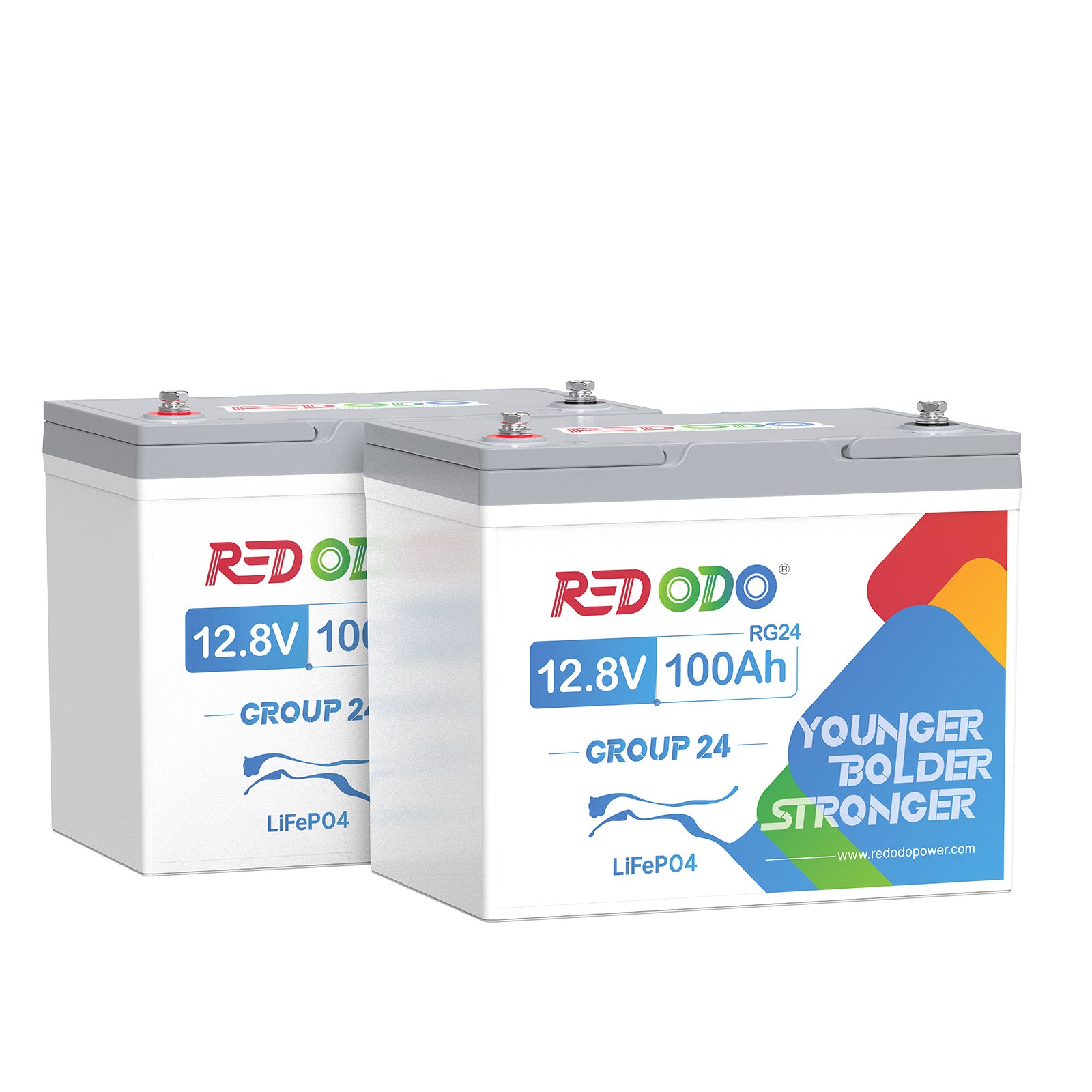 Redodo 12V 100Ah Group24 リン酸鉄リチウムイオンバッテリー （PSE認証済み）