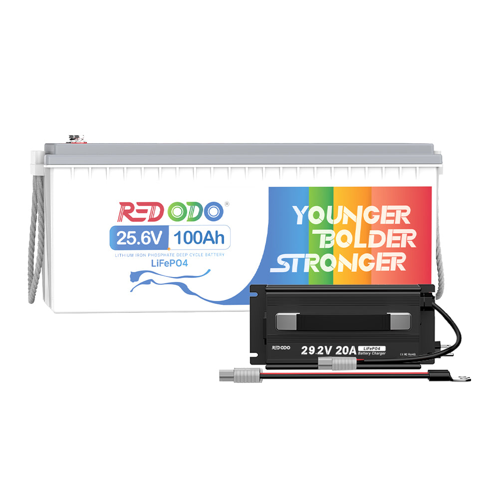 Redodo 24V 100Ah リン酸鉄リチウムイオンバッテリー