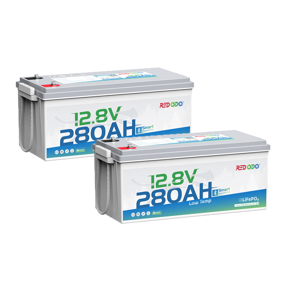 【新発売】Redodo 12V 280Ah リン酸鉄リチウムイオンバッテリー Bluetooth付き 低温保護
