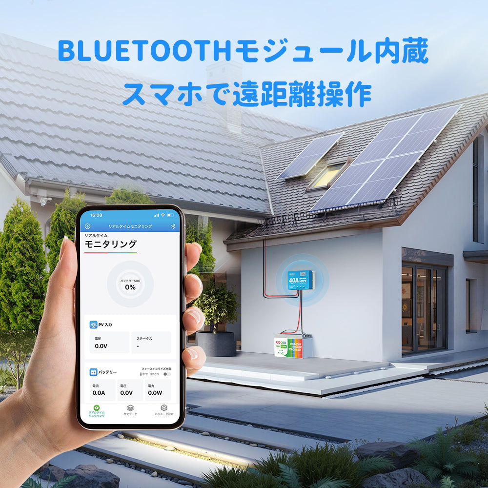 Redodo 40A MPPT 12V/24V Solar Charge Controller