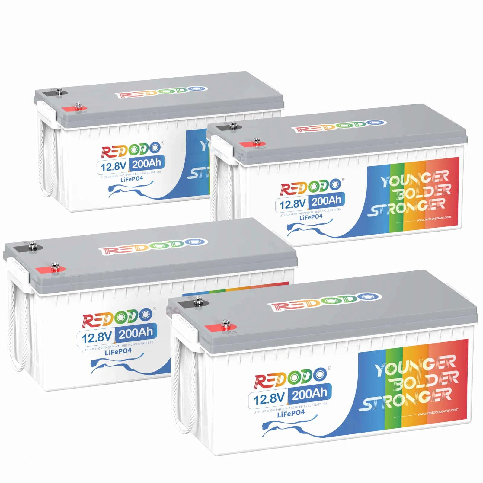 Redodo 12V 200Ah リン酸鉄リチウムイオンバッテリー 2560Wh BMS保護