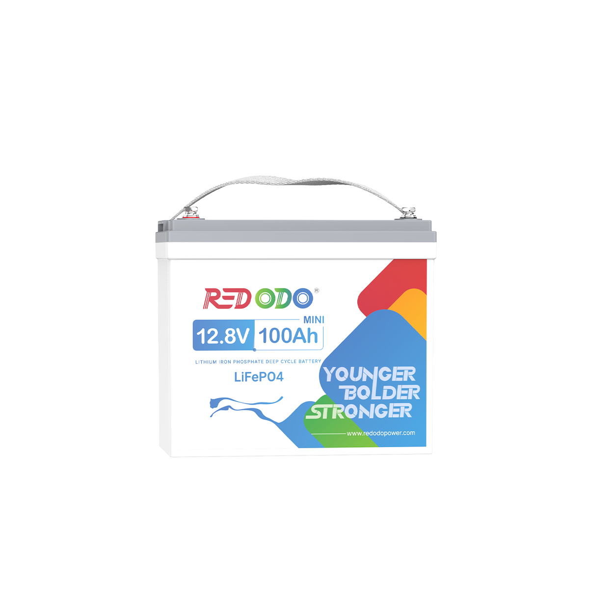 Redodo 12V 100Ah LiFePO4 Lithium Iron Phosphate Battery Built-in 100A BMS