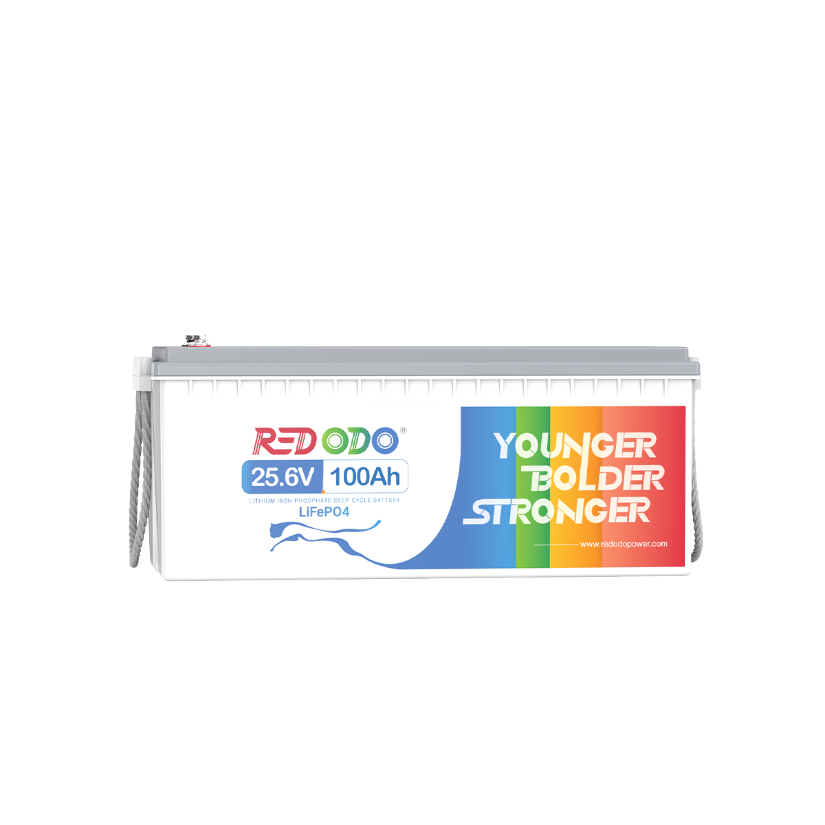 Redodo 24V 100Ah Lithium Iron Phosphate Battery with 100A BMS
